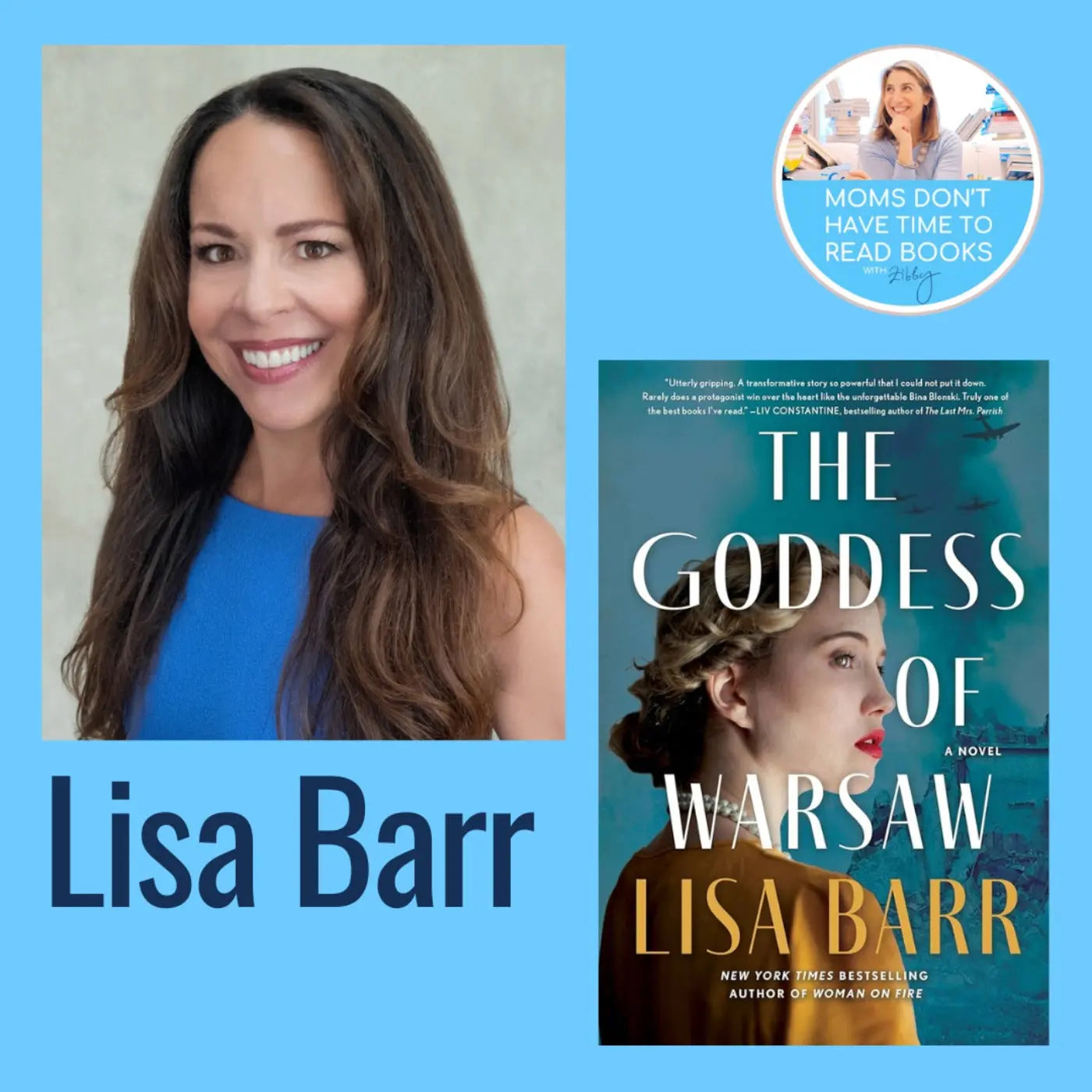 Lisa Barr, THE GODDESS OF WARSAW - Zibby Media
