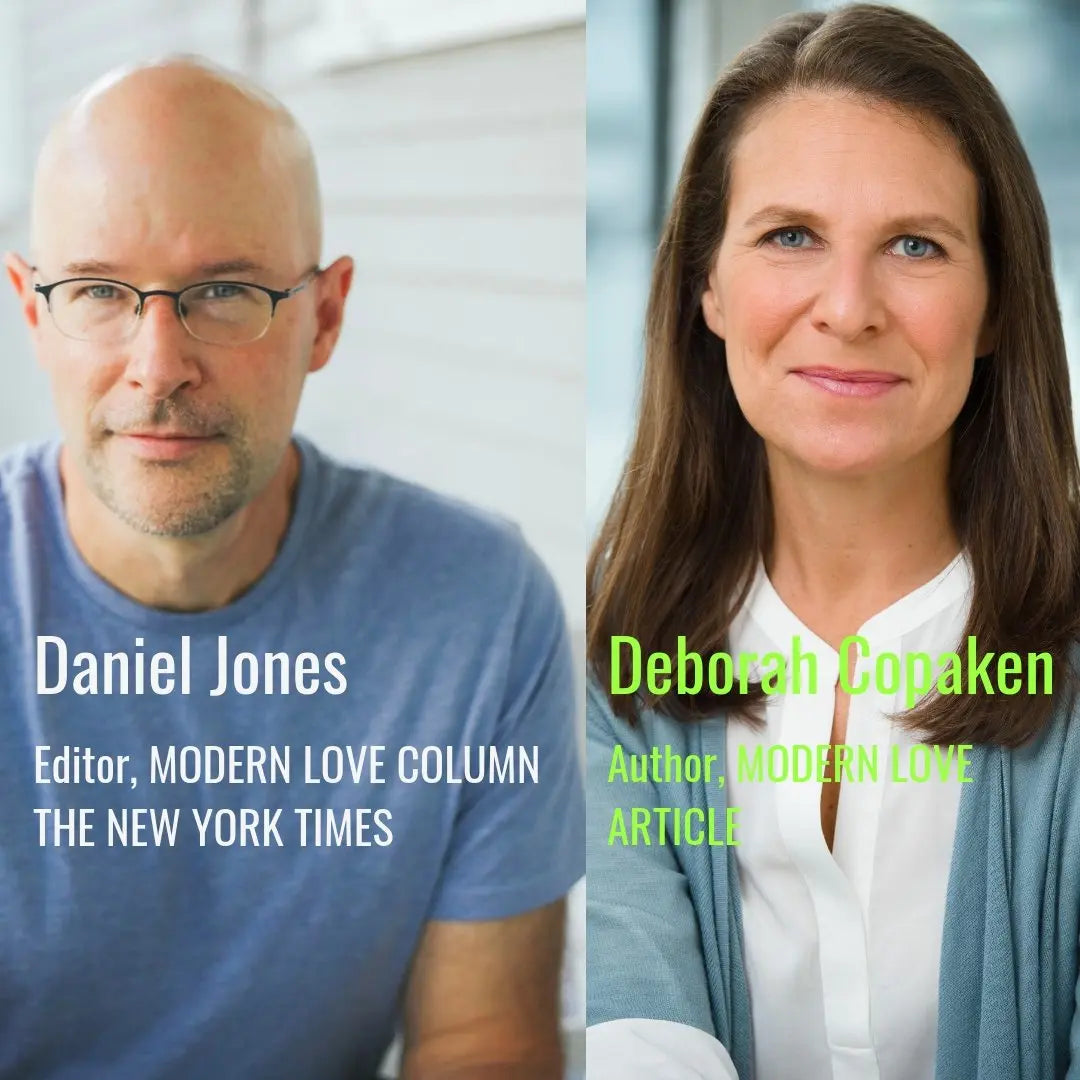 Deborah Copaken & Daniel Jones, MODERN LOVE - Zibby Media
