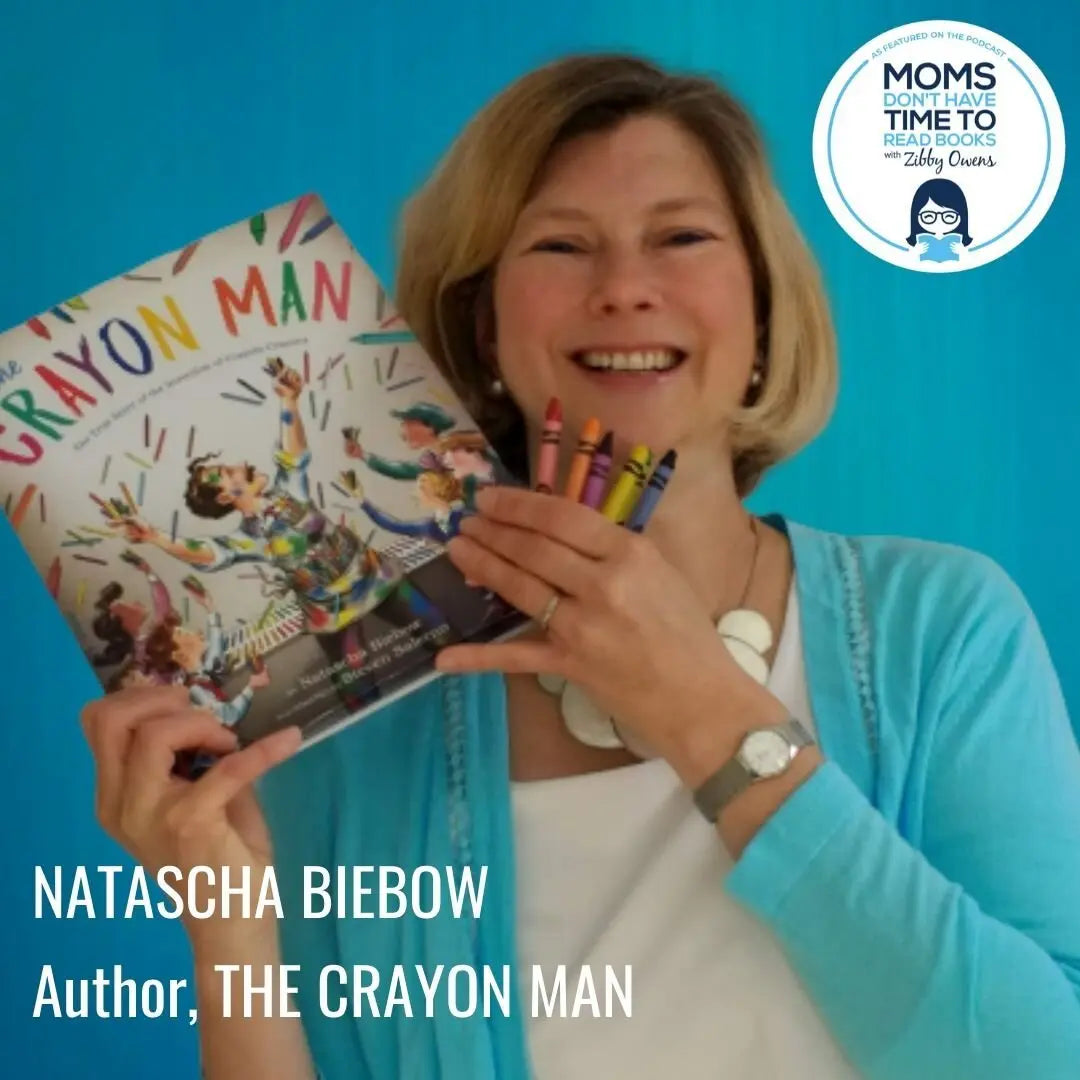 Natascha Biebow, THE CRAYON MAN - Zibby Media