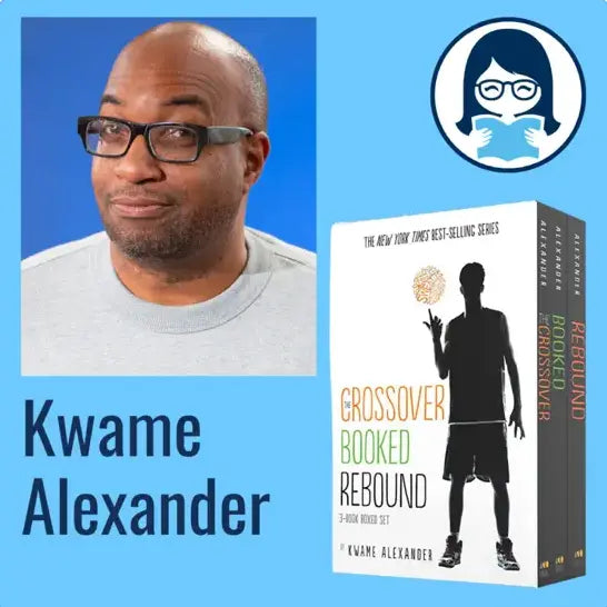 Kwame Alexander, THE CROSSOVER, BOOKED, and REBOUND - Zibby Media