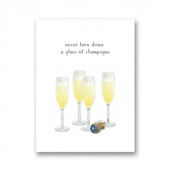 Bubbly Advice Card