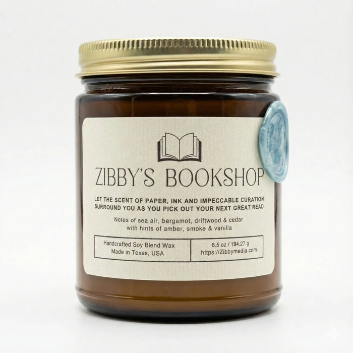 Zibby's Bookshop Candle - 6.5 ounces