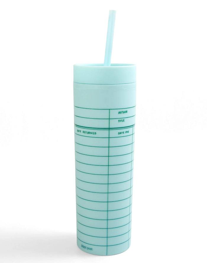 Library Card Tumbler